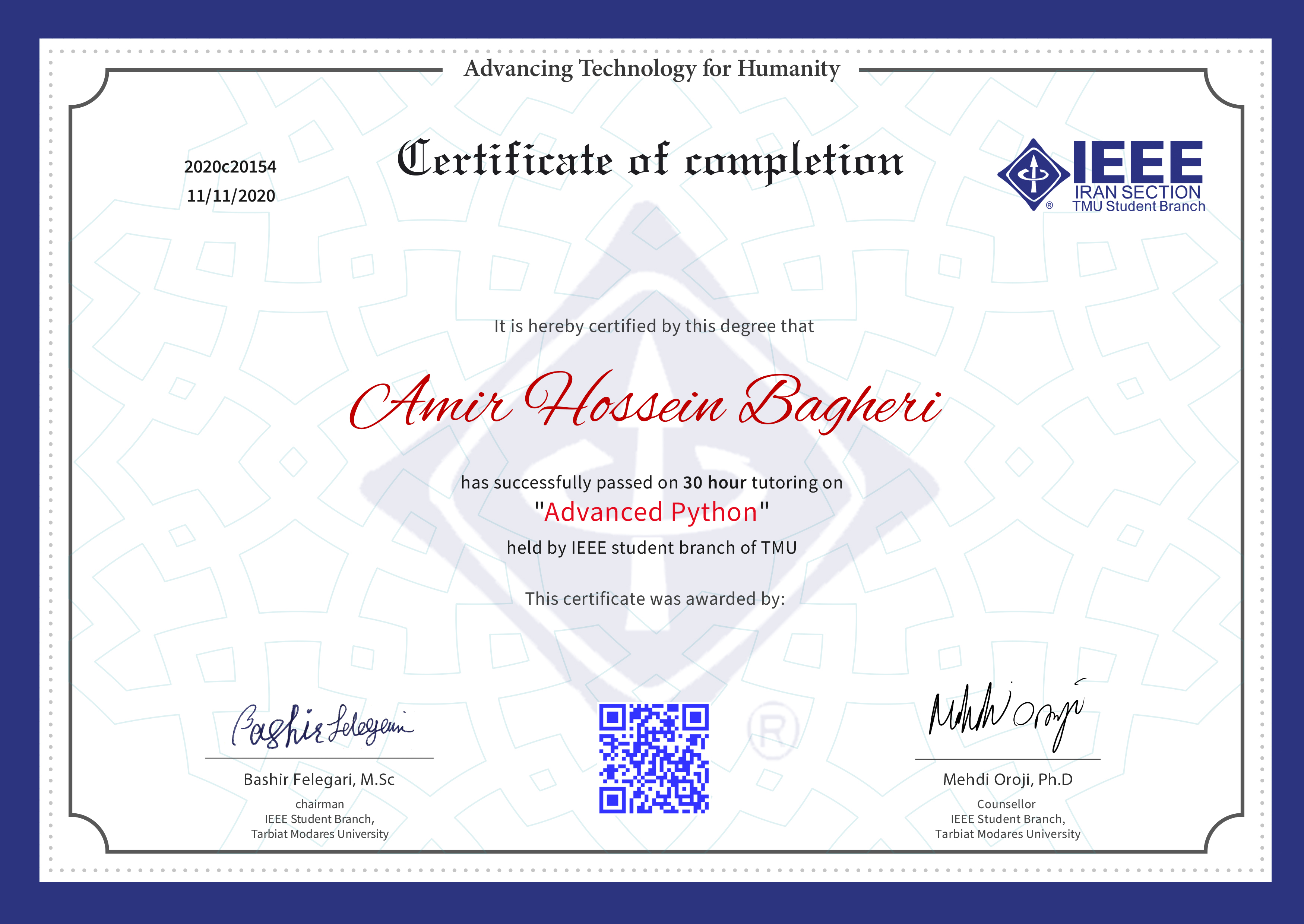 2020c20154_Amir Hossein Bagheri Amir Hossein Bagheri