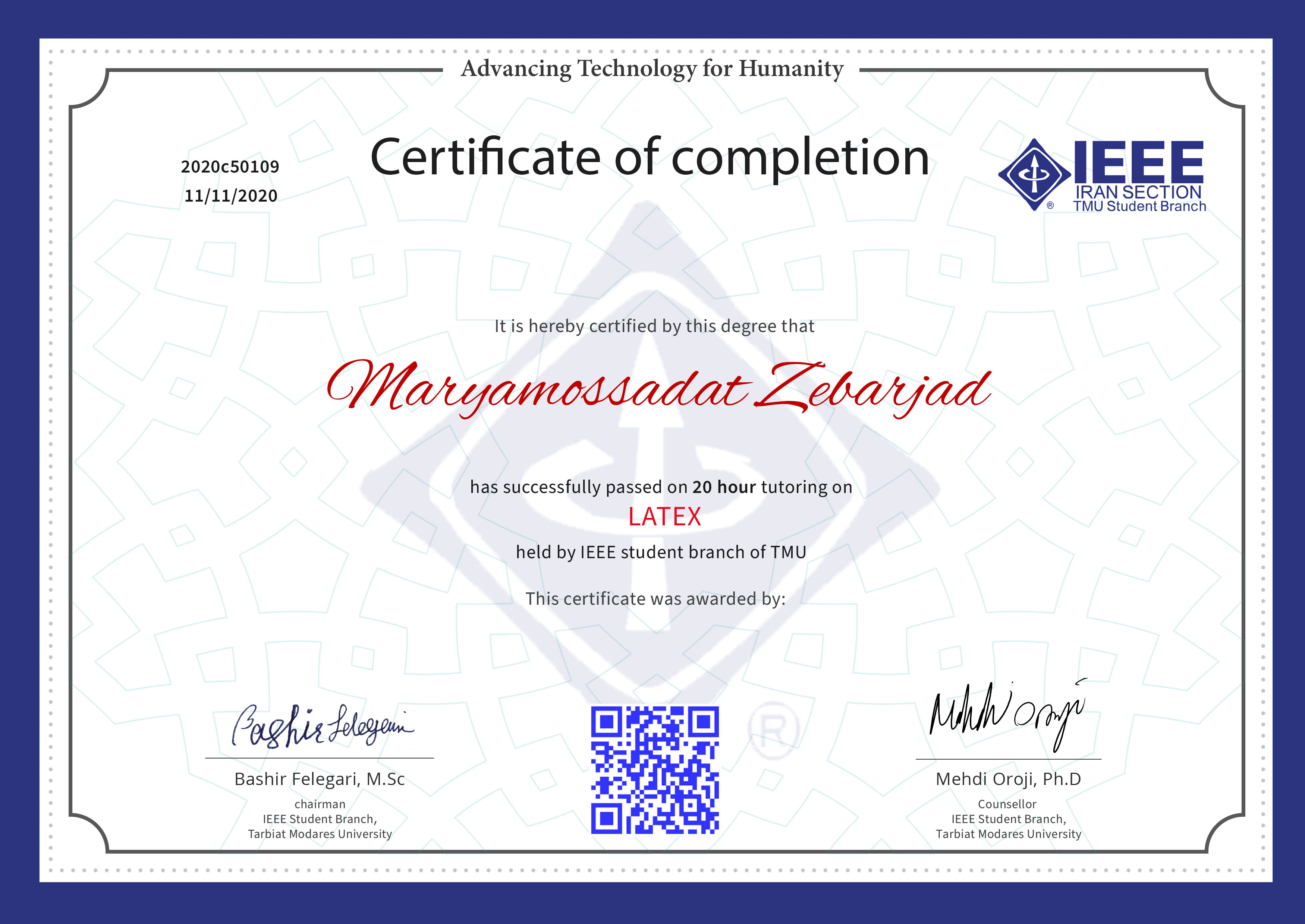 Maryamossadat Zabarjad Maryamossadat Zabarjad